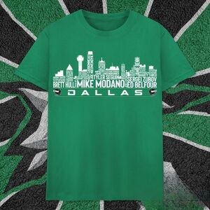 Dallas Skyline Graphic Tee - Green